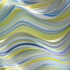 Elegant colored background with lines. 3d illustration, 3d rendering.