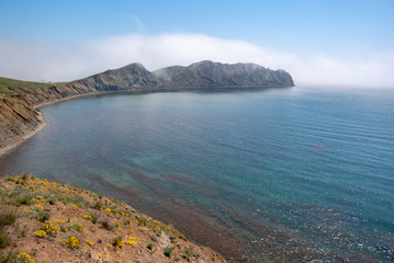 Obraz premium Crimea. Black Sea. The mountains.