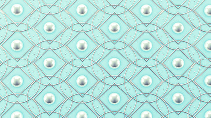 Interior pattern, architectural background. 3d illustration, 3d rendering.