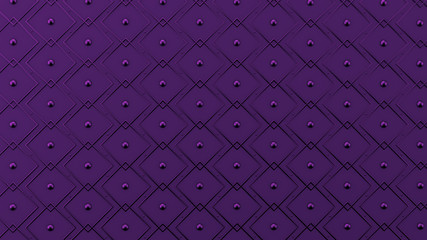 Interior pattern, architectural background. 3d illustration, 3d rendering.