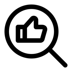 Find Feedback Line Icon Vector