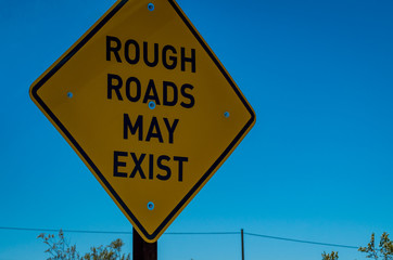 Rough roads may exist