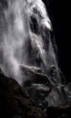 Black and White waterfall