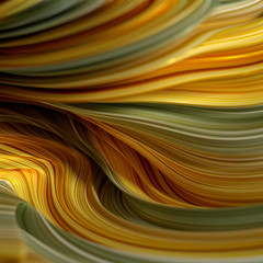 Elegant colored background with lines. 3d illustration, 3d rendering.