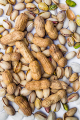 Pistachios and Peanuts