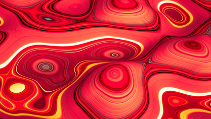Soft, nice abstract background in bright colors. 3d illustration, 3d rendering.