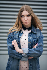 portrait of young woman