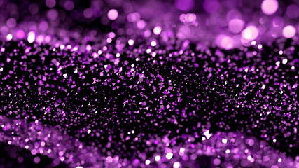 Luxury glitter background. 3d illustration, 3d rendering.