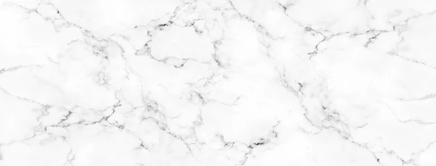 Fotobehang Marmer Luxe van wit marmeren textuur en achtergrond voor decoratief ontwerp patroon kunstwerk. Marmer met hoge resolutie