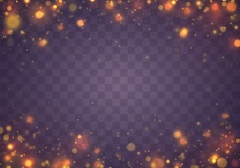 abstract glowing lights