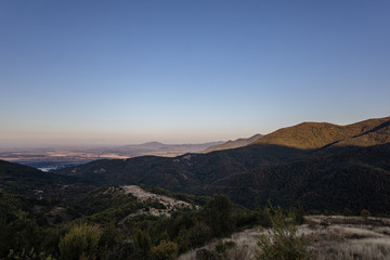 Obraz na płótnie Canvas Panoramic view landscape from mountain, Bulgaria