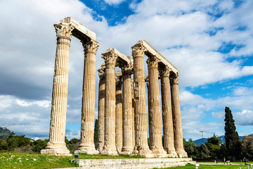 Fototapeta premium Temple of Olympian Zeus in Athens, Greece