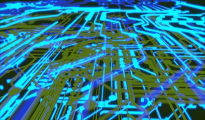 Engineer hand check and control welding robotics automatic arms icon factory automotive industrial system software.