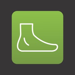 Foot Icon For Your Design,websites and projects.