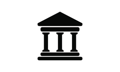 bank icon vector