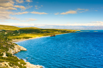 The famous shipwreck near Gythio Greece