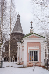 Fototapeta na wymiar Russia. Vologodskaya Oblast. Spaso-Prilutsky Dimitriev Orthodox Monastery.