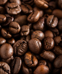 Coffee beans background