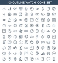 100 watch icons
