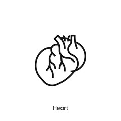Obraz premium heart icon vector