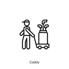 caddy icon vector