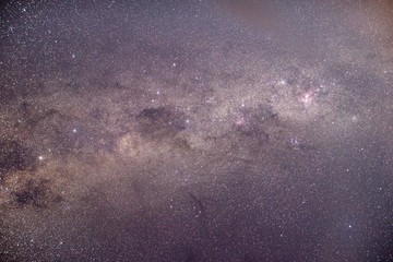 Milky way from southern hemisphere 