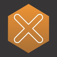 Obraz premium Cross icon For Your Design,websites and projects.