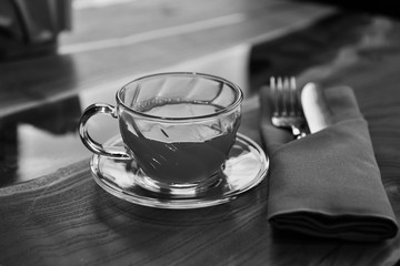 food and table setting