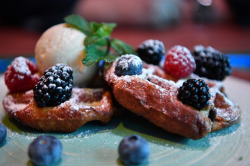 food and table setting