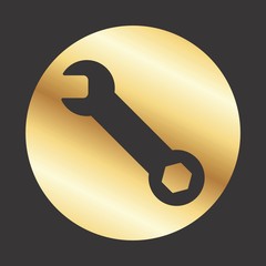 Wrench Icon For Your Design,websites and projects.