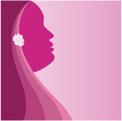  Woman silhouette