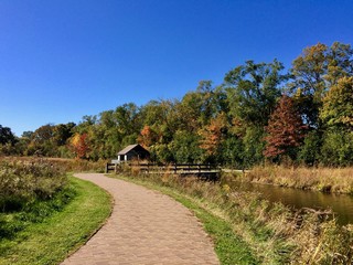autumn landscape at Nature Preserve