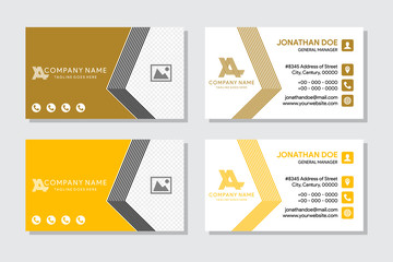 Set of white and Gold Design Templates for Brochures, Flyers, Mobile Technologies and Online Services, Typographic Emblems, Logo, Banners and Infographic. Abstract Modern Backgrounds. business card