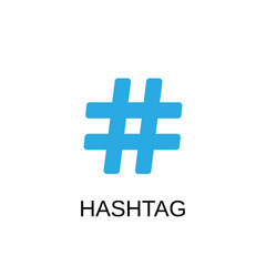 Hashtag icon. Hashtag symbol design. Stock - Vector illustration can be used for web.