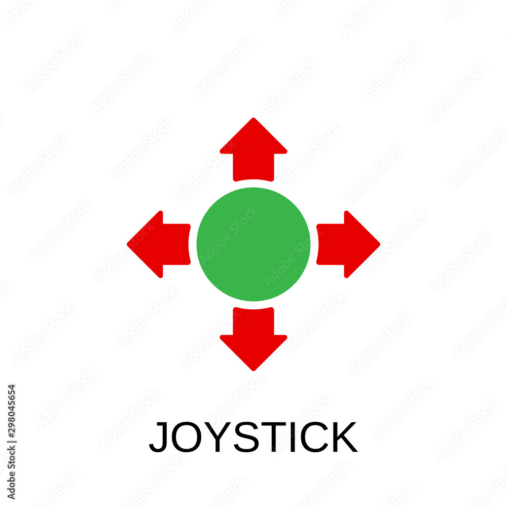 Poster joystick icon. joystick symbol design. stock - vector illustration can be used for web.