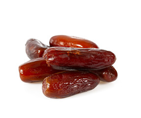date fruit isolated on white background