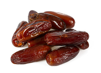 date fruit isolated on white background