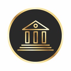 Bank Icon For Your Design,websites and projects.