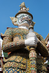 Thai temple guardian giant