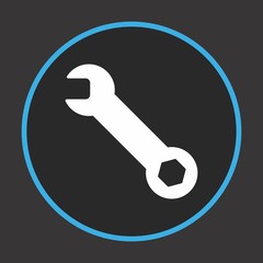 Wrench Icon For Your Design,websites and projects.