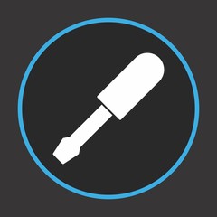 screwdriver Icon For Your Design,websites and projects.