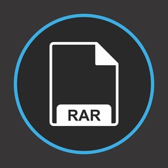 RAR Icon For Your Design,websites and projects.