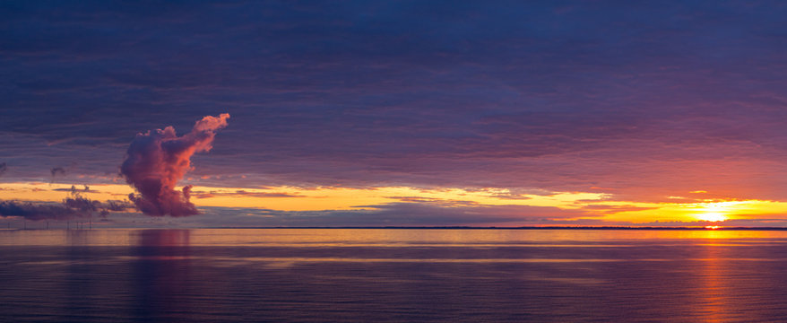 Sunrise in the Baltic