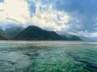 exploring tropical island in paradise © Vladimir