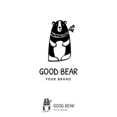 good bear, baby logo, for kids company
