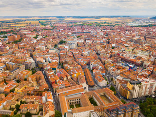 Obraz premium Center of ancient town Valladolid