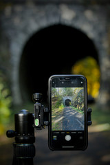 Photoshooting about photoshooting the old tunnel