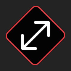 Double Arrow Icon For Your Design,websites and projects.