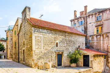 Romanesque church of Saint Chrysogon in Šibenik, Croatia