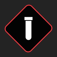 Test Tube Icon For Your Design,websites and projects.